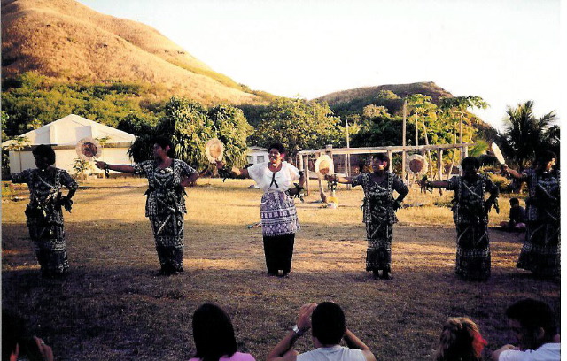 Fiji welcome dance