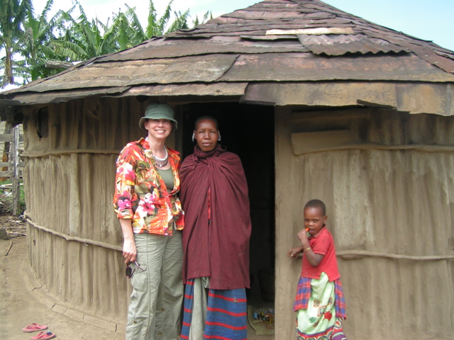 Maasai boma (house)