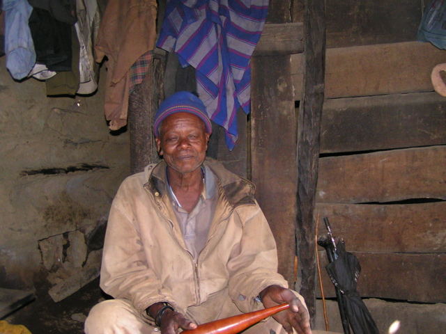 Maasai edicine man