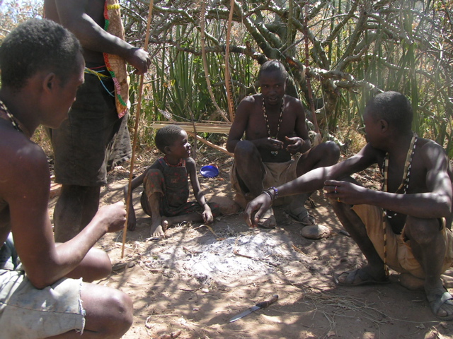 Hadzabe hunters