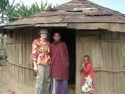 Maasai boma (house)